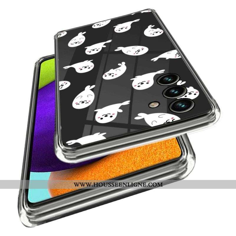 Coque Samsung Galaxy A14 5G / A14 Transparente Loups de Mer