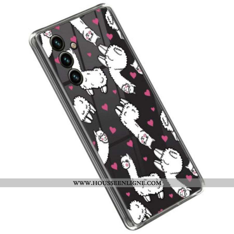 Coque Samsung Galaxy A14 5G / A14 Transparente Multiples Lamas