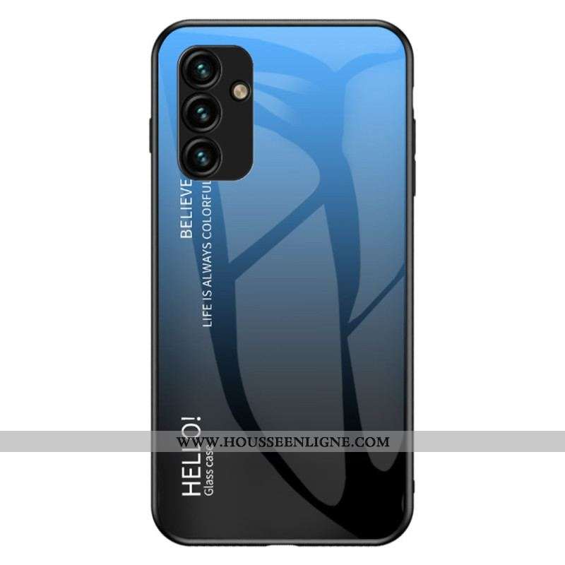Coque Samsung Galaxy A14 5G / A14 Verre Trempé Hello