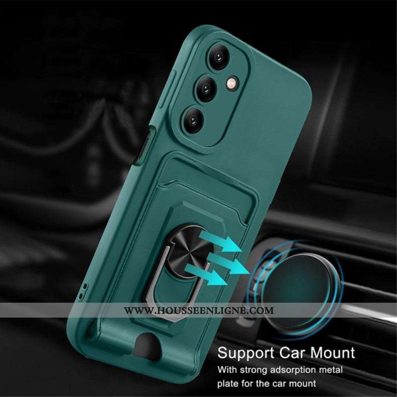 Coque Samsung Galaxy A14 5G / A14 à Cordon avec Porte-Carte et Anneau-Support