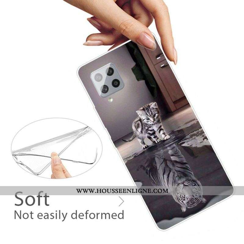 Coque Samsung Galaxy A42 5G Ernest le Tigre