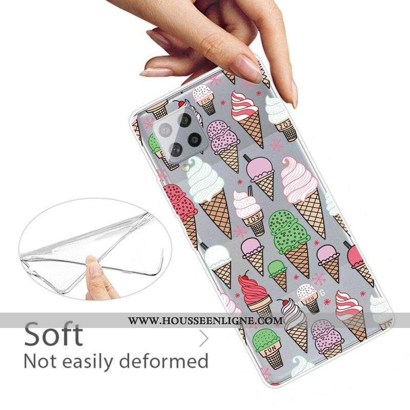 Coque Samsung Galaxy A42 5G Glaces à la Crème