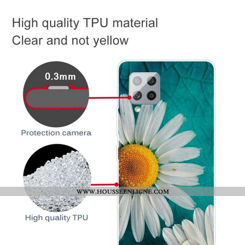 Coque Samsung Galaxy A42 5G Marguerite