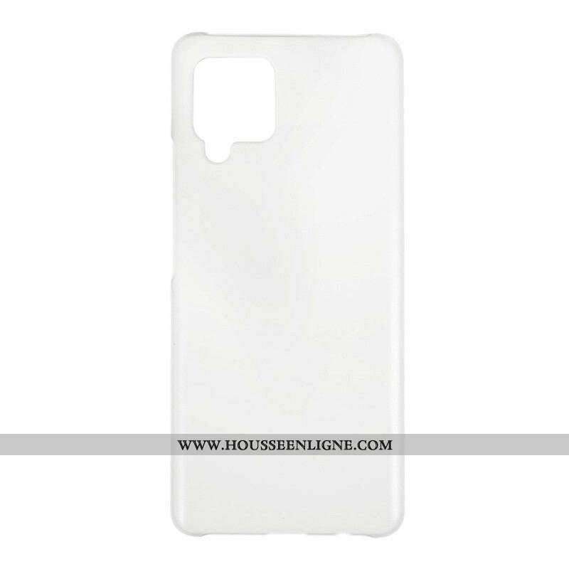 Coque Samsung Galaxy A42 5G Rigide Effet Caoutchouc