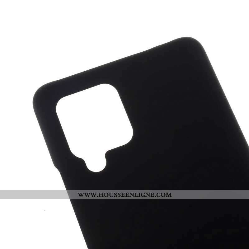 Coque Samsung Galaxy A42 5G Rigide Effet Caoutchouc