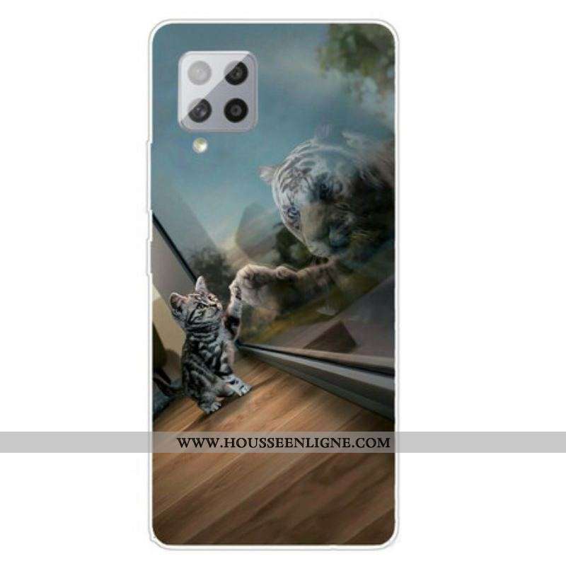Coque Samsung Galaxy A42 5G Rêve de Chaton