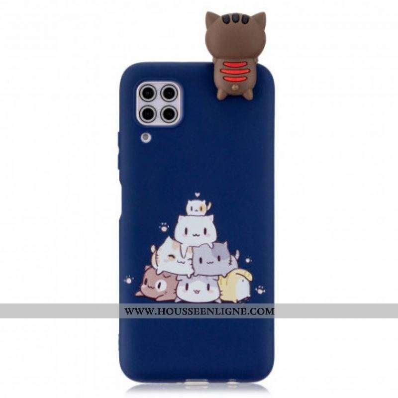 Coque Samsung Galaxy A42 5G Tas de Chats 3D