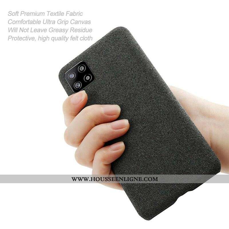 Coque Samsung Galaxy A42 5G Texture Tissu