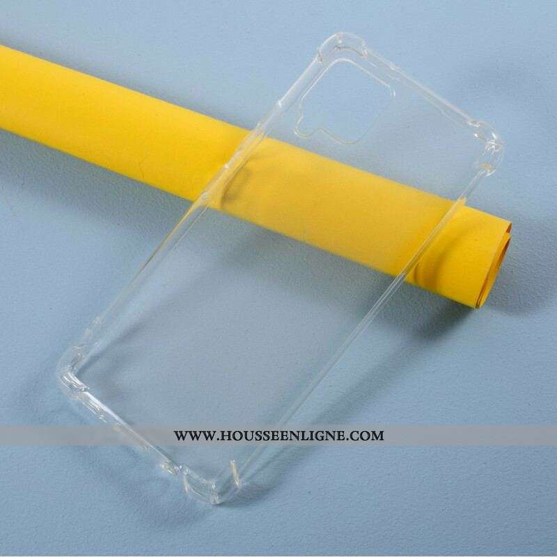 Coque Samsung Galaxy A42 5G Transparente Coins Renforcés