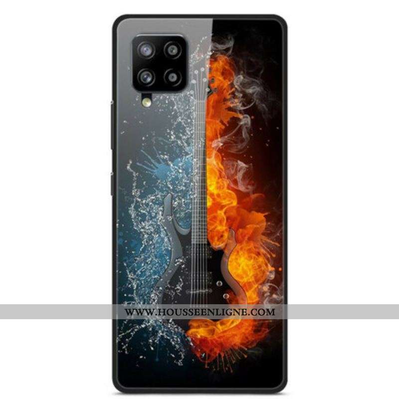 Coque Samsung Galaxy A42 5G Verre Trempé Guitare