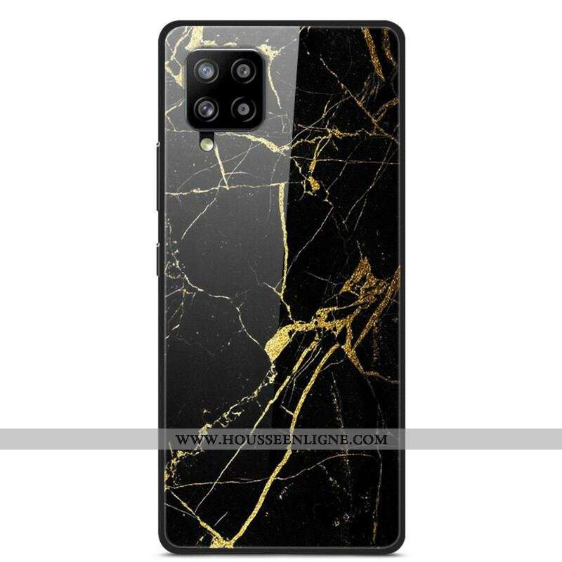 Coque Samsung Galaxy A42 5G Verre trempé Marbre Suprême
