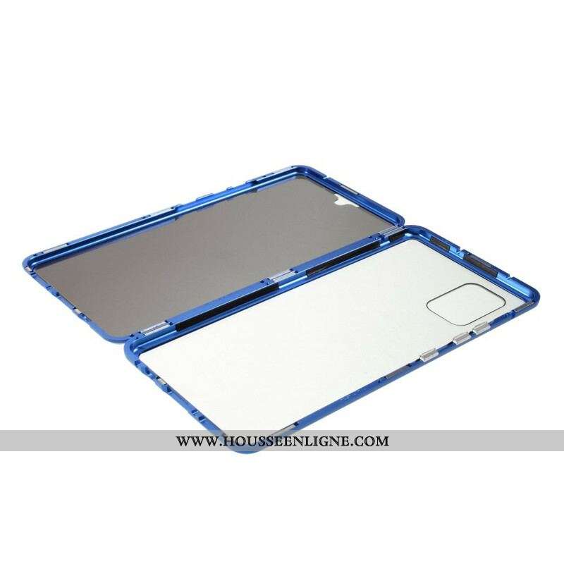 Coque Samsung Galaxy A51 5G Avant et Arrière Verre Trempé et Métal