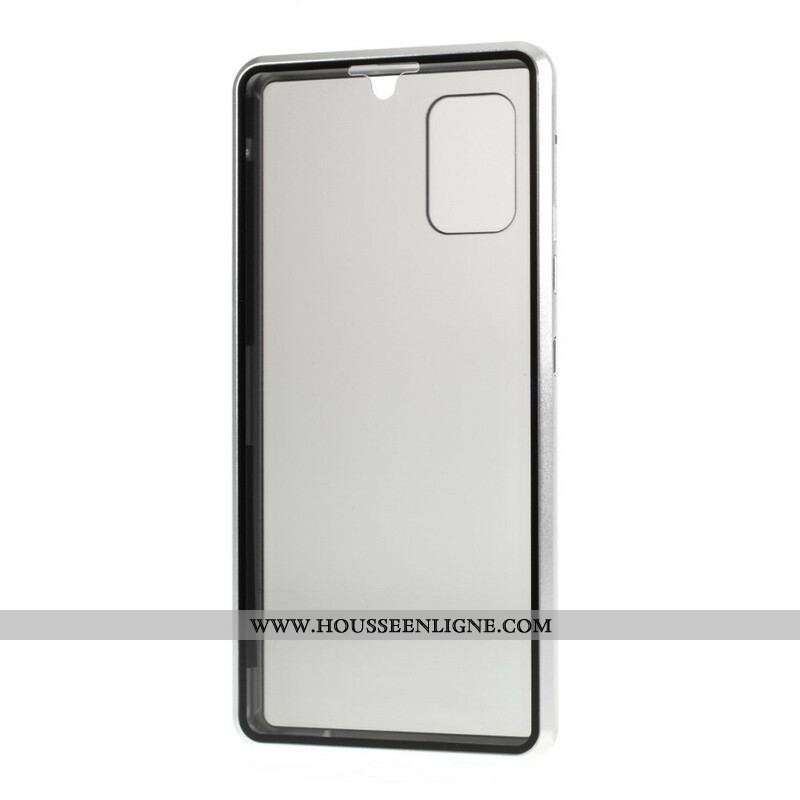 Coque Samsung Galaxy A51 5G Avant et Arrière Verre Trempé et Métal