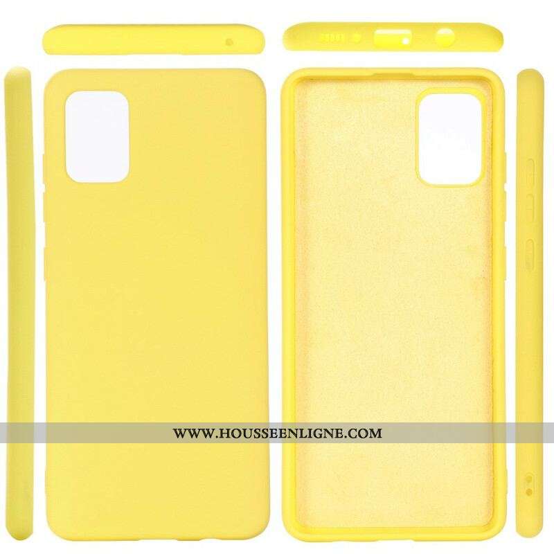 Coque Samsung Galaxy A51 5G Liquide Silicone