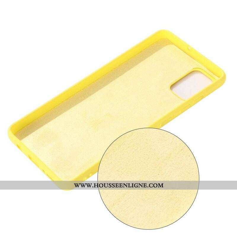 Coque Samsung Galaxy A51 5G Liquide Silicone