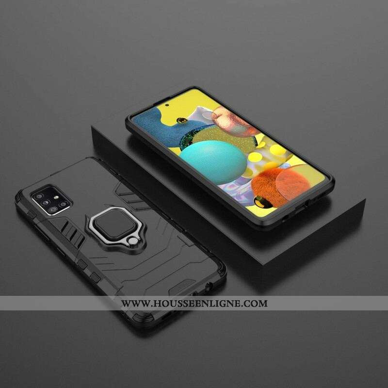 Coque Samsung Galaxy A51 5G Ring Résistante