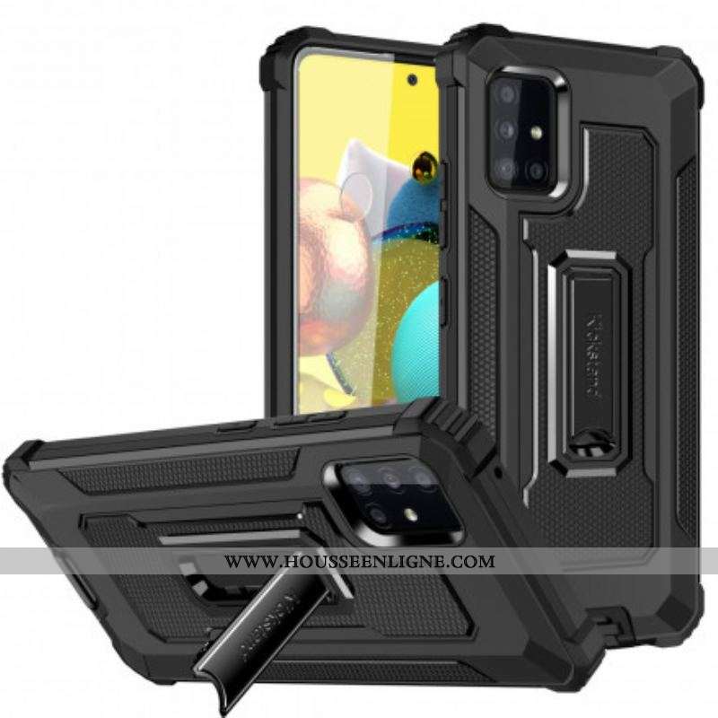 Coque Samsung Galaxy A51 5G Résistante Languette Jazz Série