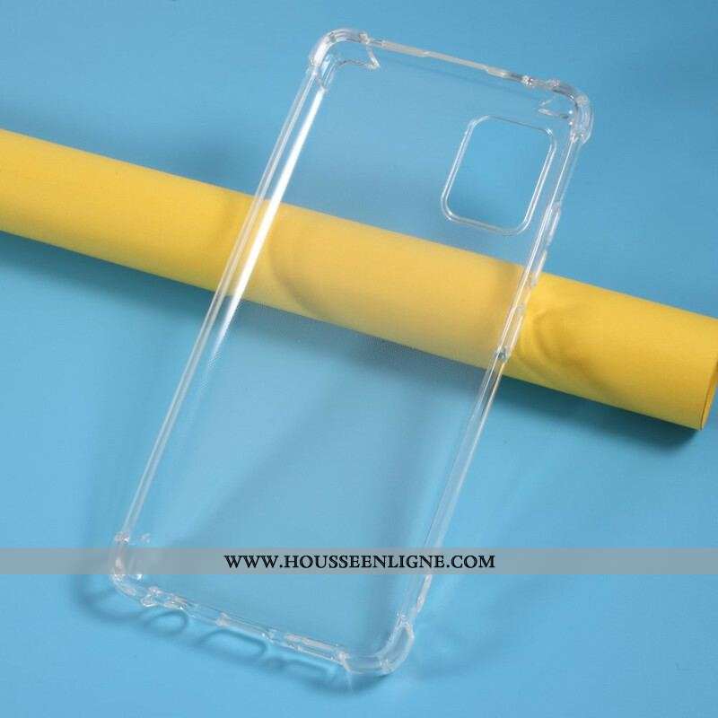 Coque Samsung Galaxy A51 5G Transparente Coins Renforcés