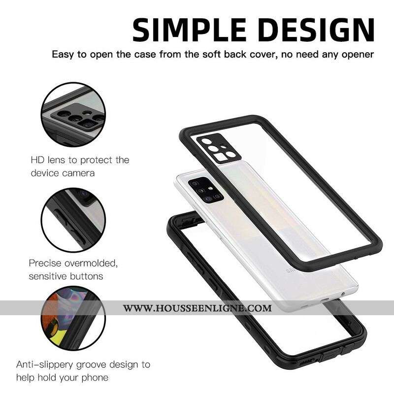 Coque Samsung Galaxy A51 5G Waterproof SHELLBOX
