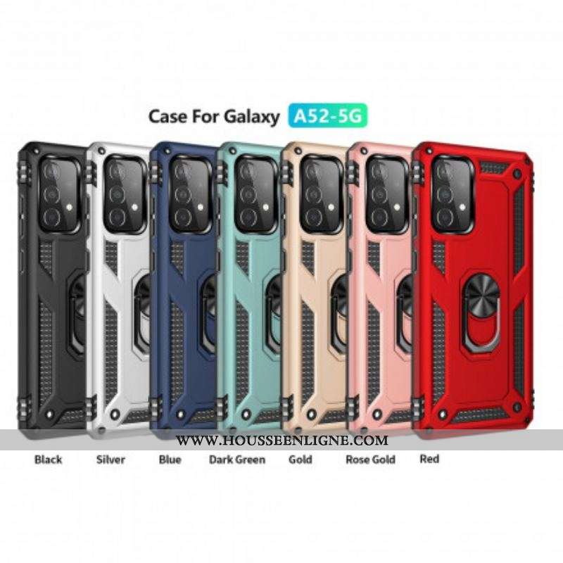 Coque Samsung Galaxy A52 4G / A52 5G / A52s 5G Anneau Premium