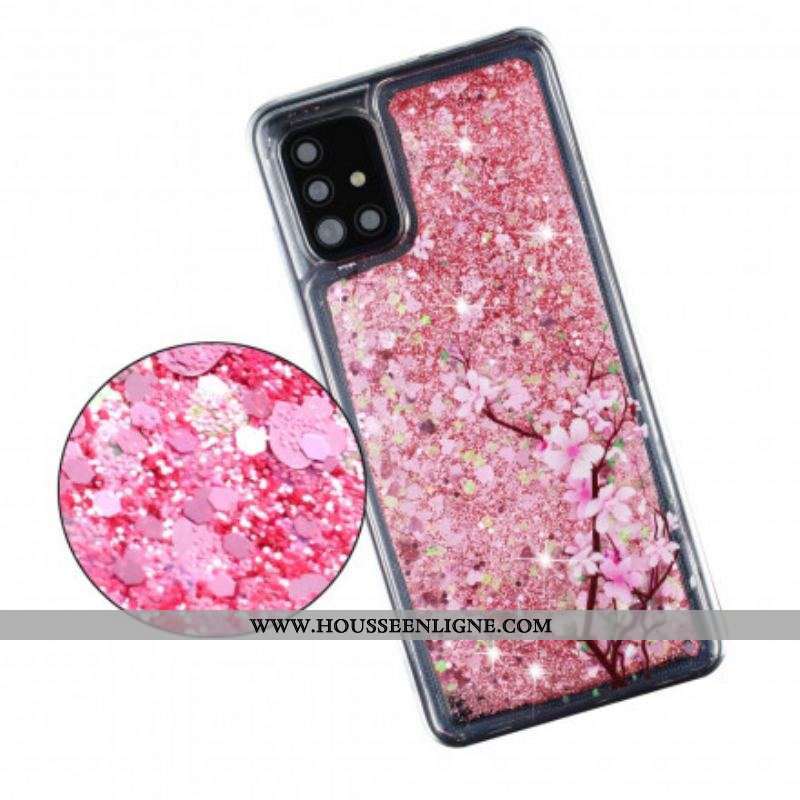 Coque Samsung Galaxy A52 4G / A52 5G / A52s 5G Arbre Paillettes