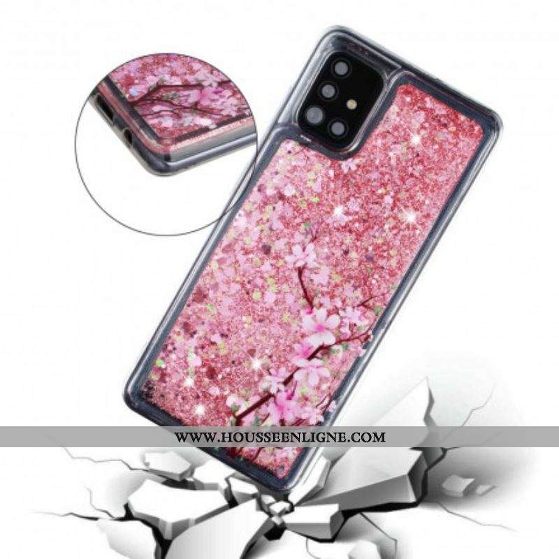 Coque Samsung Galaxy A52 4G / A52 5G / A52s 5G Arbre Paillettes