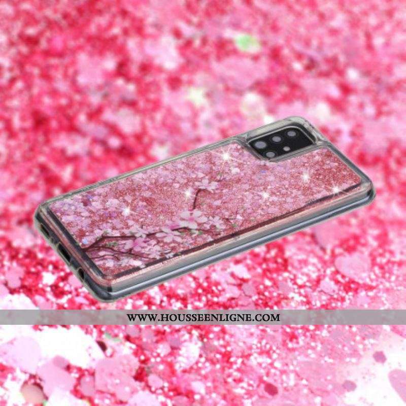 Coque Samsung Galaxy A52 4G / A52 5G / A52s 5G Arbre Paillettes