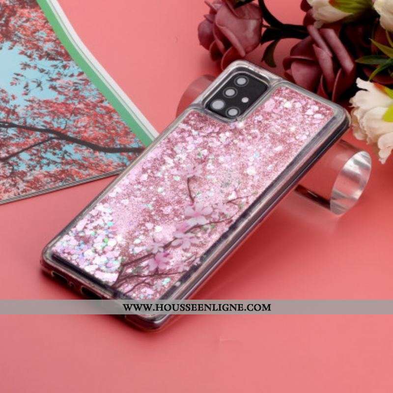 Coque Samsung Galaxy A52 4G / A52 5G / A52s 5G Arbre Paillettes