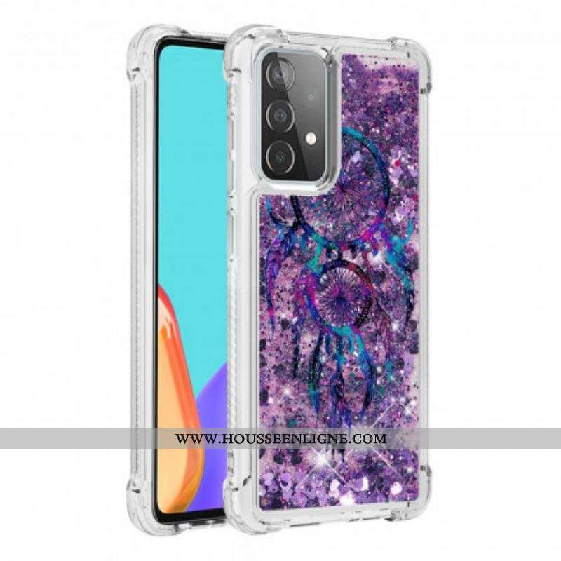 Coque Samsung Galaxy A52 4G / A52 5G / A52s 5G Attrape Rêves Paillettes