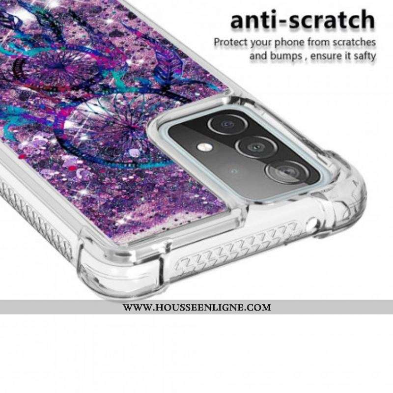 Coque Samsung Galaxy A52 4G / A52 5G / A52s 5G Attrape Rêves Paillettes