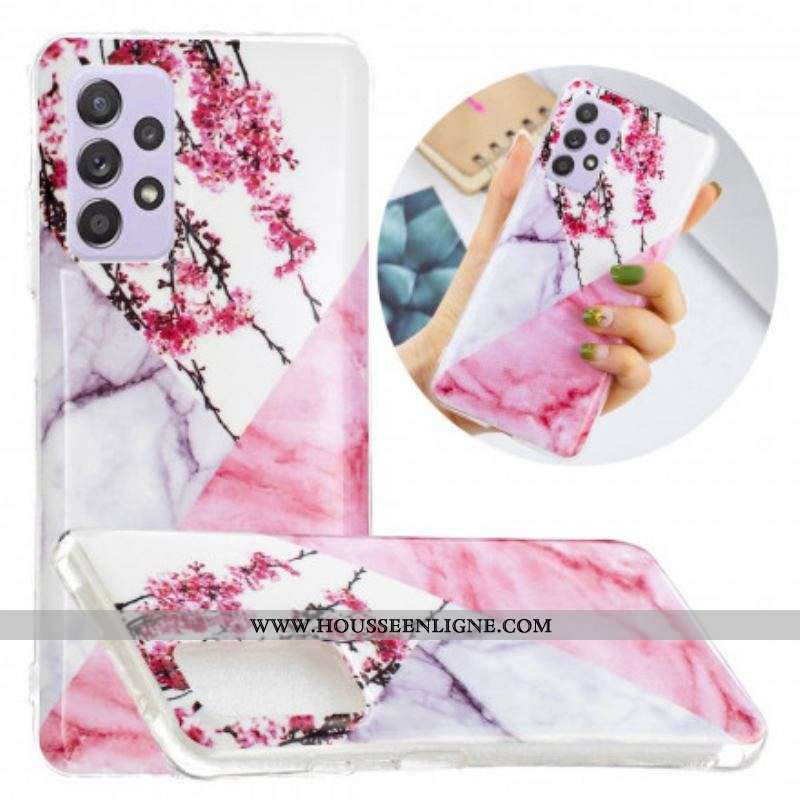 Coque Samsung Galaxy A52 4G / A52 5G / A52s 5G Marbre Rare