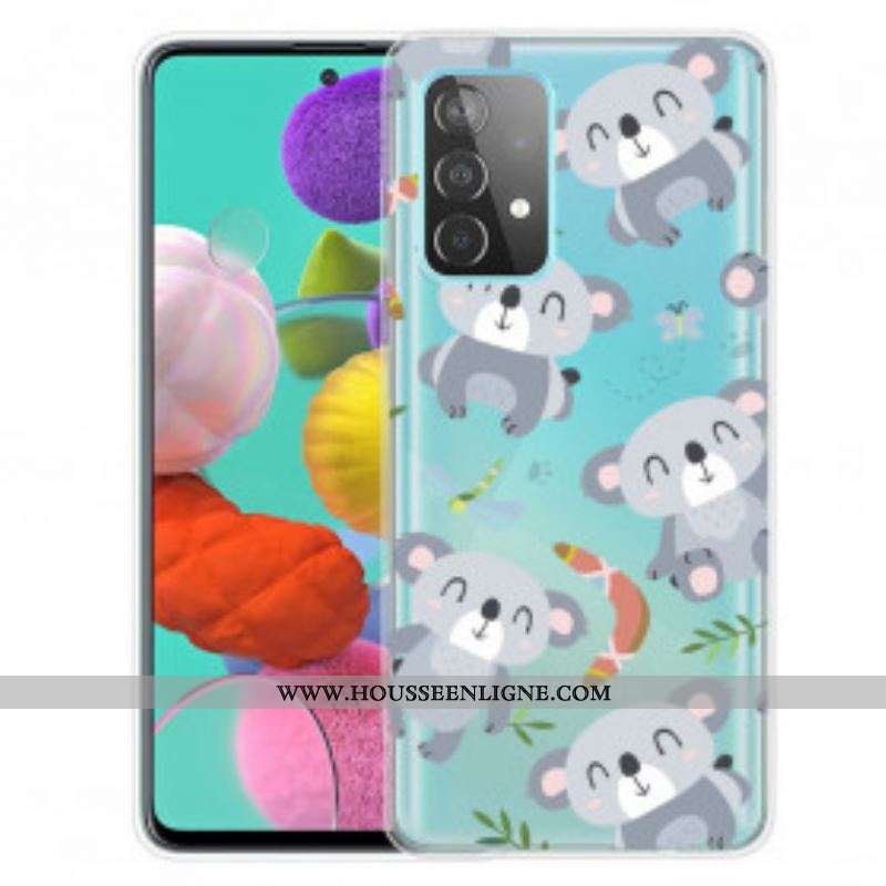 Coque Samsung Galaxy A52 4G / A52 5G / A52s 5G Mignons Koalas