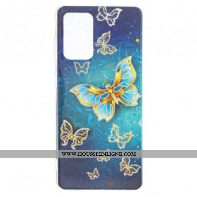 Coque Samsung Galaxy A52 4G / A52 5G / A52s 5G Papillons Design