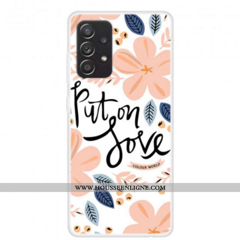 Coque Samsung Galaxy A52 4G / A52 5G / A52s 5G Put On Love