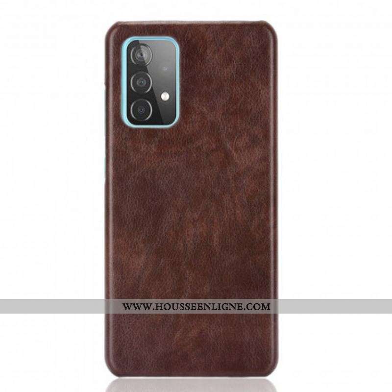 Coque Samsung Galaxy A52 4G / A52 5G / A52s 5G Style Cuir LItchi