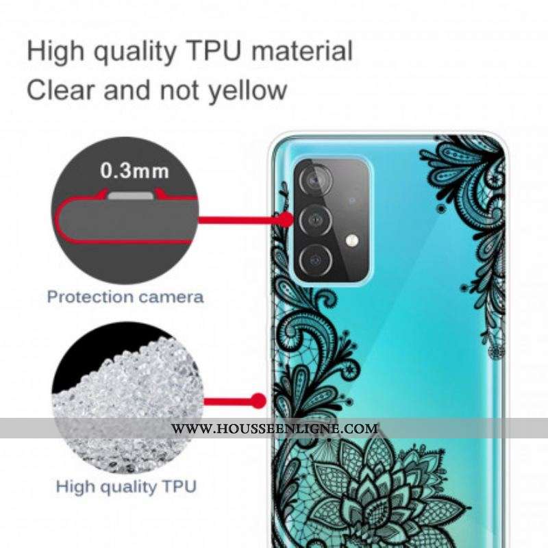 Coque Samsung Galaxy A52 4G / A52 5G / A52s 5G Sublime Dentelle
