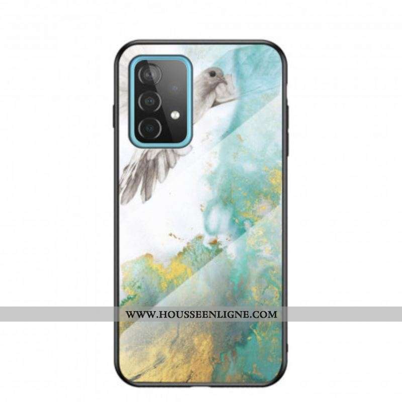 Coque Samsung Galaxy A52 4G / A52 5G / A52s 5G Verre Trempé Marble Colors