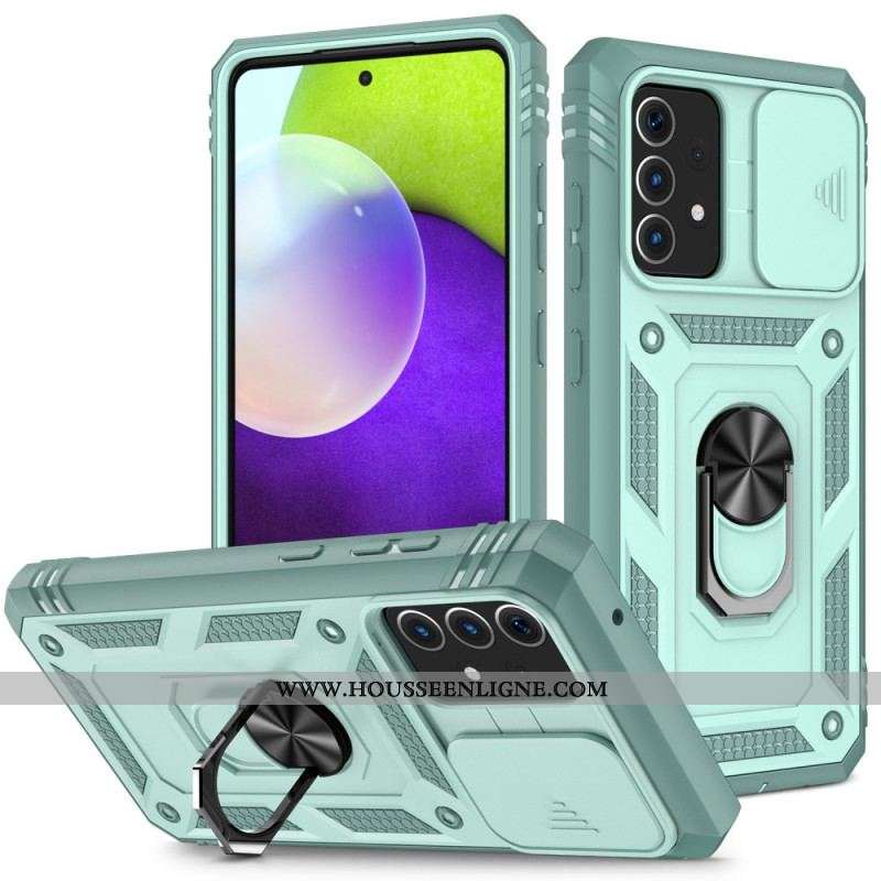 Coque Samsung Galaxy A52s / A52 4G / A52 5G Anneau et Cache-lentille