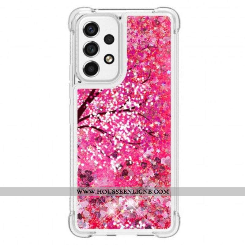 Coque Samsung Galaxy A53 5G Arbre Paillettes