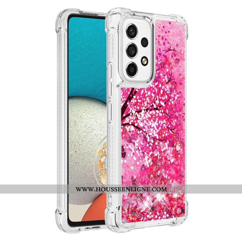 Coque Samsung Galaxy A53 5G Arbre Paillettes