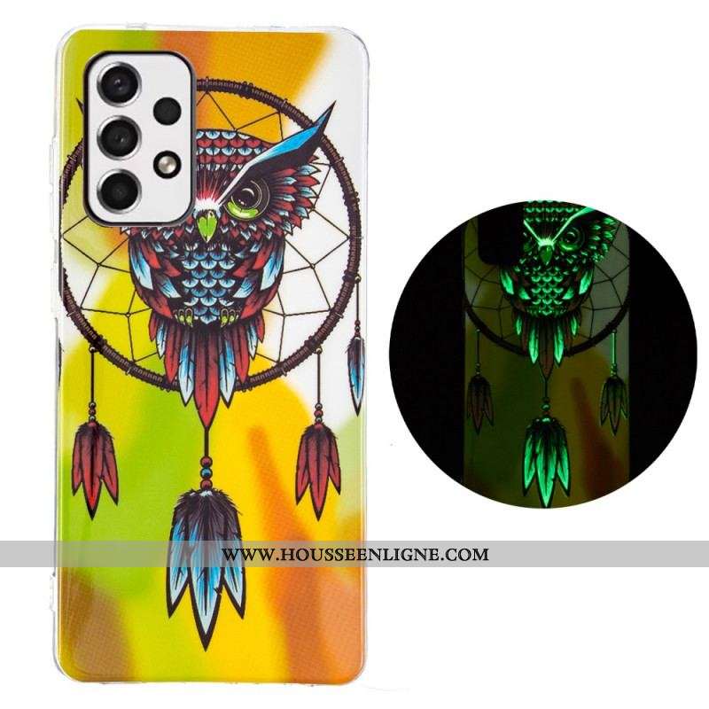 Coque Samsung Galaxy A53 5G Attrape Rêves Fluorescente