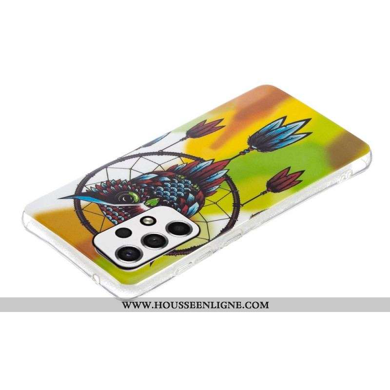 Coque Samsung Galaxy A53 5G Attrape Rêves Fluorescente