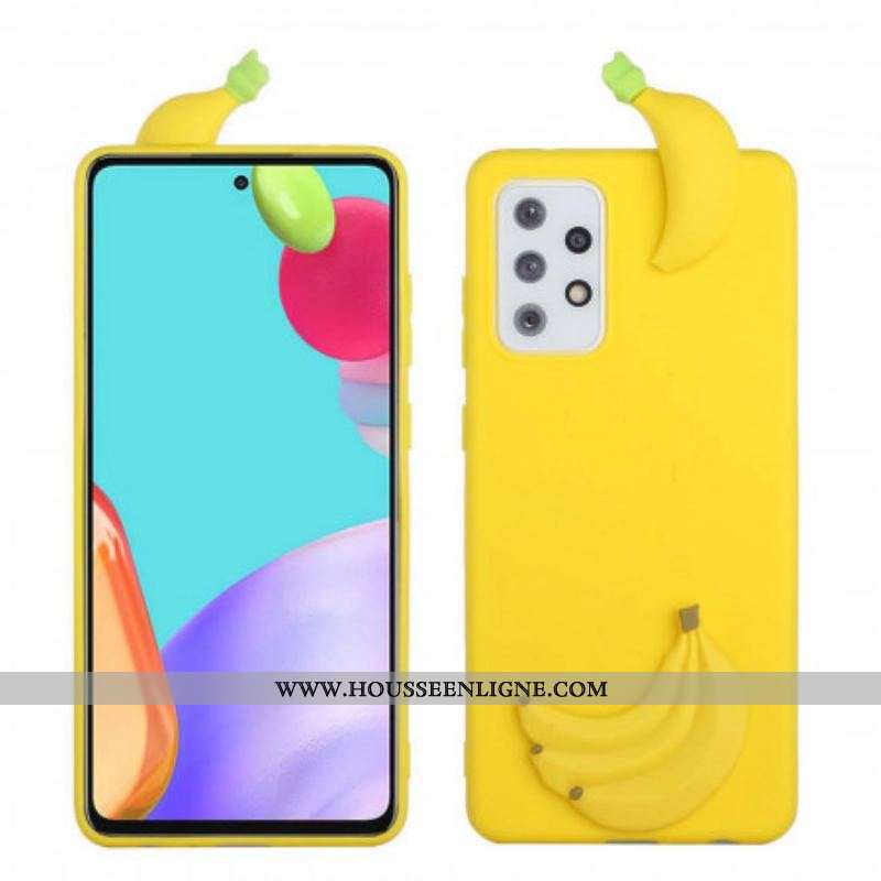 Coque Samsung Galaxy A53 5G Banane 3D
