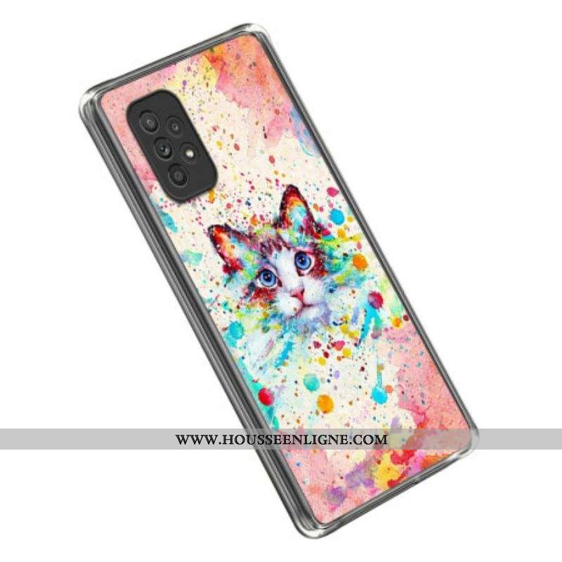 Coque Samsung Galaxy A53 5G Chat Art