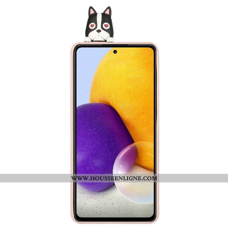 Coque Samsung Galaxy A53 5G Chien 3D