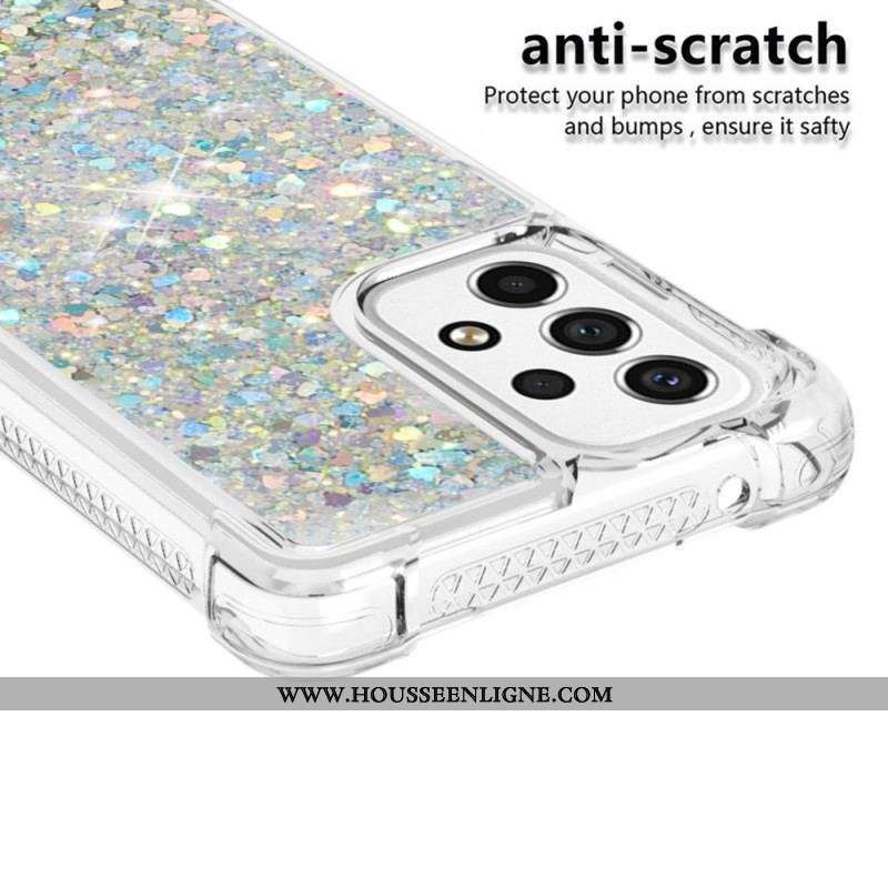 Coque Samsung Galaxy A53 5G Désires Paillettes