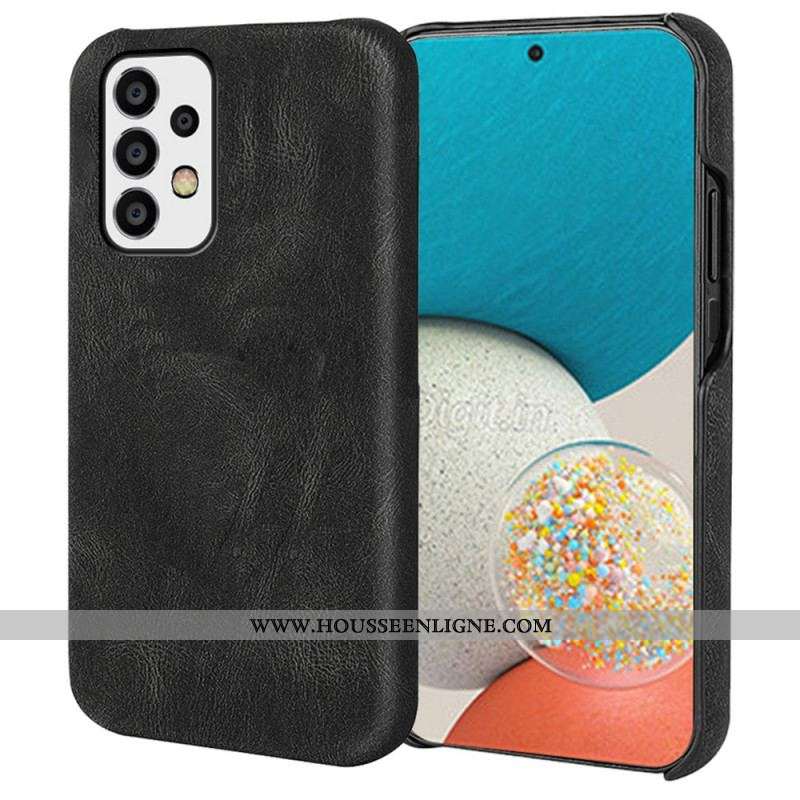 Coque Samsung Galaxy A53 5G Effet Cuir Design