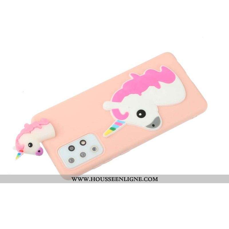 Coque Samsung Galaxy A53 5G Licorne 3D