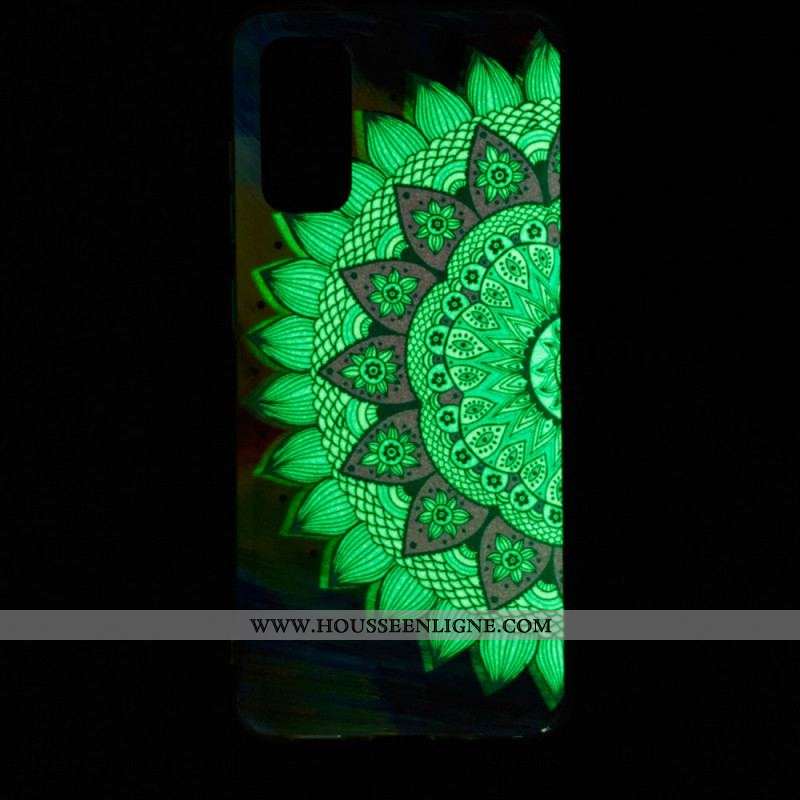 Coque Samsung Galaxy A53 5G Mandala Coloré Fluorescente