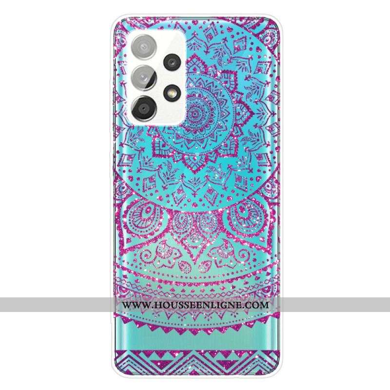 Coque Samsung Galaxy A53 5G Mandala Paillettes